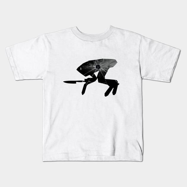 Robot Dog Kids T-Shirt by Studio Yutani